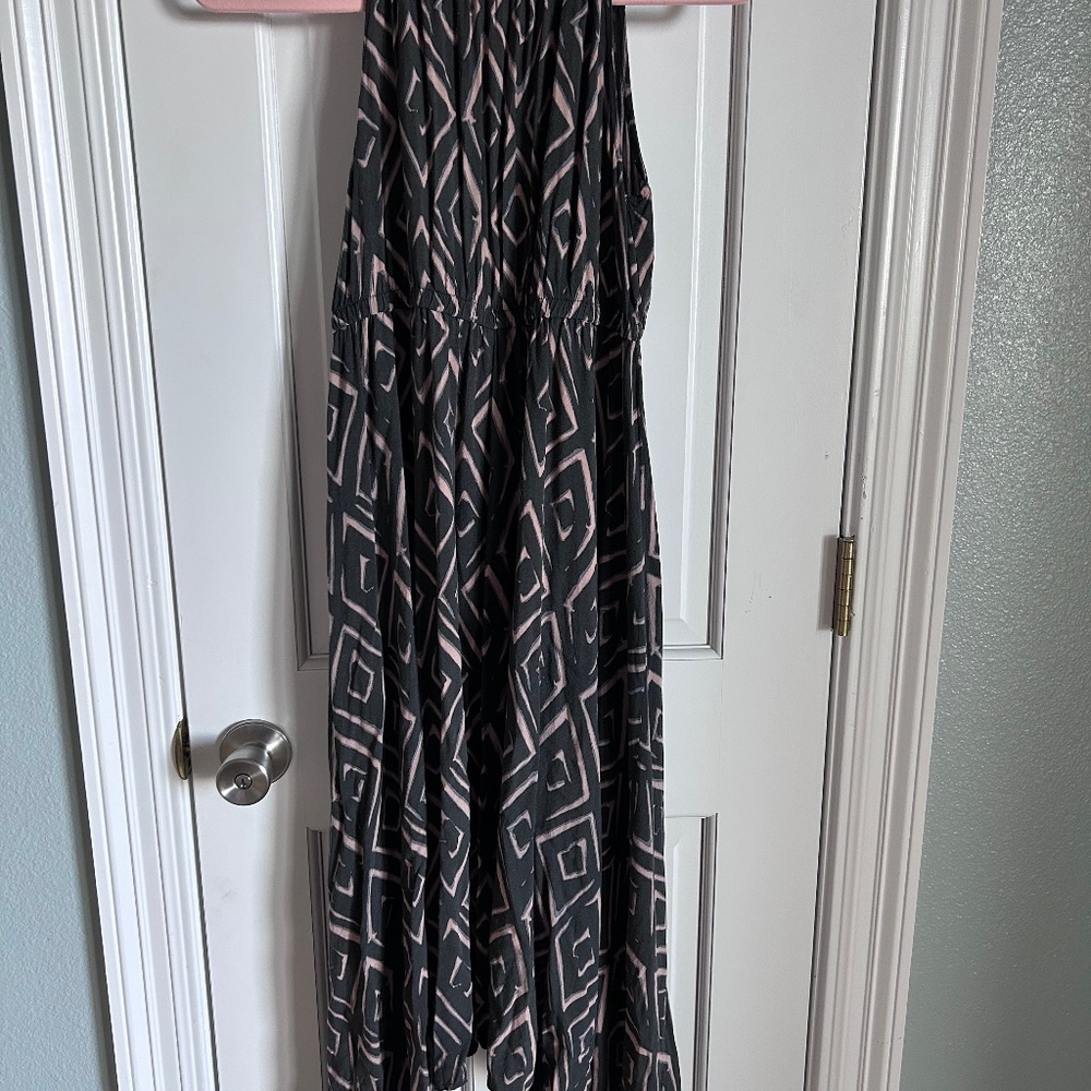 Trapeze top maternity dress